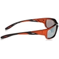 thumbnail image 3 of Crossfire Infinity Safety Glasses with Orange/Black Frame and Gold Mirror Lens, 3 of 4