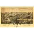 thumbnail image 2 of Norris 14x10 White Modern Wood Framed Museum Art Print Titled - Antrim New Hampshire - Norris 1887, 2 of 4