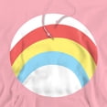thumbnail image 2 of Care Bears: Unlock the Magic Cheer Bear Belly Adult Pull-Over Hoodie, Pink, 2X-Large, 2 of 4