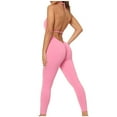 thumbnail image 6 of Babysbule Womens Jumpsuit Yoga Pants Women's One-piece Sport Jumpsuit Running Fitness Workout Tight Pants, 6 of 6