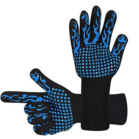 Tarmeek High Temperature Resistant BBQ Fireproof Flame Retardant Baking Insulation Glove Kitchen UItensils