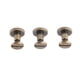 thumbnail image 4 of 20pcs cabeza plana de cobre tornillos de latón tuercas clavos remaches de cuero Cap accesorio (6,5mm), 4 of 8