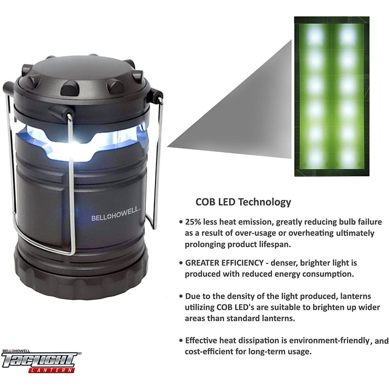 LED Collapsible Portable Military Tac Lantern, Outdoor Battery Ultra Bright Light  Collapsible Hand Lamp - Camping Survival Lamp - On Sale - Bed Bath & Beyond  - 21195250