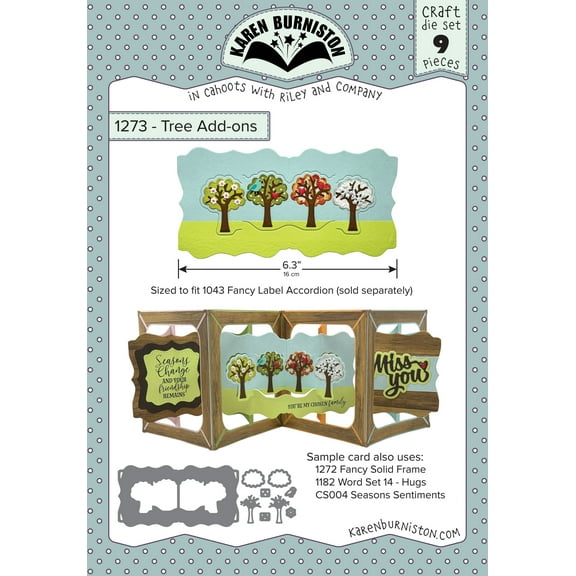 Karen Burniston Dies-Tree Add-ons
