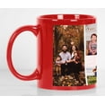 thumbnail image 4 of Printtoo PersonalizedPhotoCollage CoffeeMugParents Love Custom Picture Ceramic CupDishwasher & Microwave Safe- 11 Oz -Red, 4 of 6