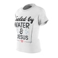 thumbnail image 2 of Women's Cut & Sew Tee (AOP) Fueled By Water and Jesus, 2 of 6
