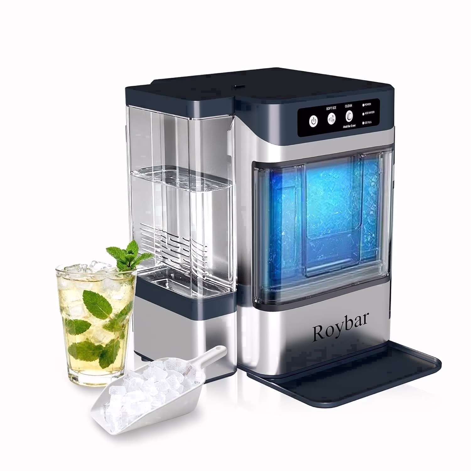 Hicloud Portable Ice maker with Nugget Ice