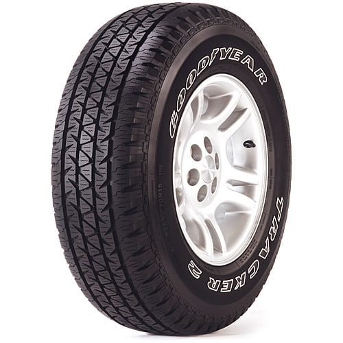 235/70R15 Goodyear Tracker 2 102S B/4 Ply White Letter Tire 