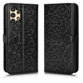 thumbnail image 2 of for Samsung Galaxy A13 Wallet Case with Kickstand Magnetic Clasp Card Slots Bracket Case, Polky Dot Pattern PU Leather Shockproof Flip Folio Phone Cover for Samsung Galaxy A13 6.6 Inch,Black, 2 of 9