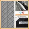 thumbnail image 3 of Winter Magnetic Thermal Insulated Door Curtain Fits Door Size 32" X 84" Insulation Cover Blanket Insulation Cloth Thicken Cotton as Privacy Temporary to Soundproof, 3 of 7