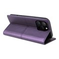 thumbnail image 6 of Allytechgroup Wallet Case for iPhone 15 Pro, Slim Lightweight PU Leather Stand Flip Phone Case with Credit Card Slot Shockproof Protective Back Cover for iPhone 15 Pro Women Men, Purple, 6 of 8