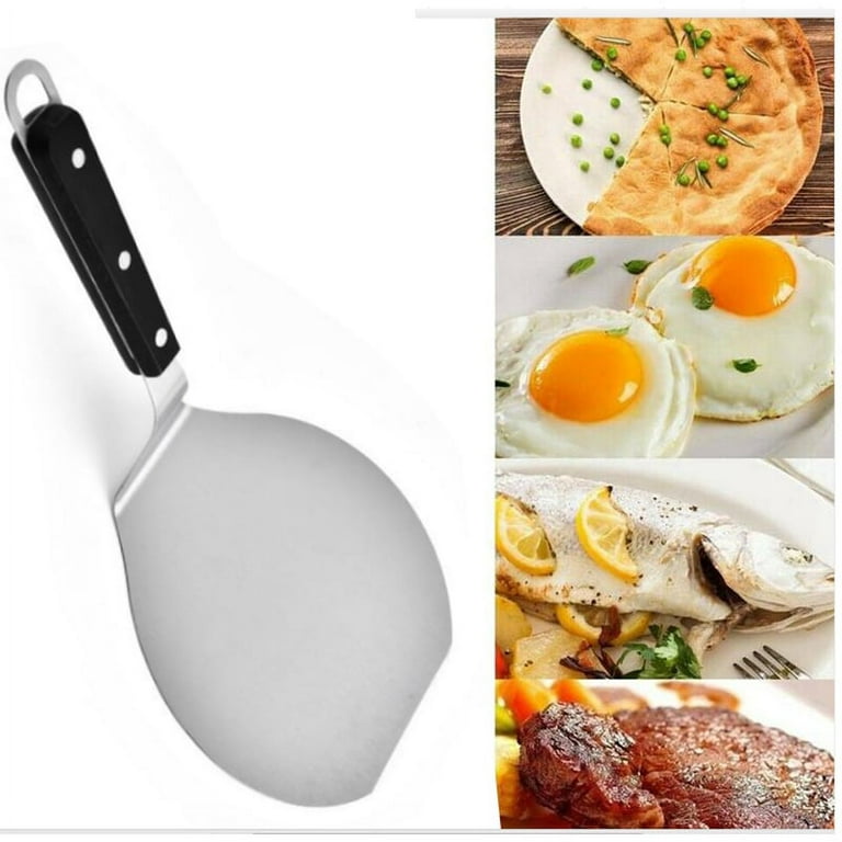 Extra-Large Stainless Steel Wide Spatula Turner with Strong Wooden Handle -  Dishwasher Safe Kitchen …See more Extra-Large Stainless Steel Wide Spatula