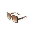 thumbnail image 3 of Square Retro Fashion Flat Top Women Sunglasses, 3 of 5