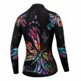 thumbnail image 4 of 2022 Nuevo diseño de camiseta de ciclismo de manga larga para mujer, camisetas y camisetas coloridas para bicicleta de montaña, ropa deportiva anti-UV para bicicleta, ropa MTB, 4 of 5