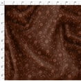 thumbnail image 4 of Soimoi Pure Silk Brown Fabric By the Yard - 42 Inch Wide - Florals, Leaves Print Fabric - Elegant & Beautiful Patterns for Fashion and Home Decor Printed Fabric, 4 of 6
