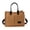 Brown, variant on Women's canvas tote bag, women's crossbody bag, large canvas handbag, canvas tote bag with pockets and compartments.(brown)