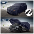 thumbnail image 3 of Unique Bargains 190T PU SUV Car Cover for Chevrolet 4 Door 07-2024 Waterproof Sun Rain Dust Snow Protection Navy Blue, 3 of 5