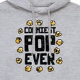 thumbnail image 3 of Instant Message - Corniest Pop Ever  - Men's Pullover Hooded Fleece Sweatshirt, 3 of 6