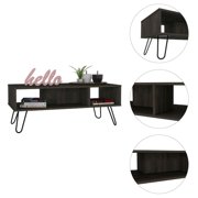 TUHOME Tanna Kitchen Island من الخشب متعدد الألوان - خشب هندسي