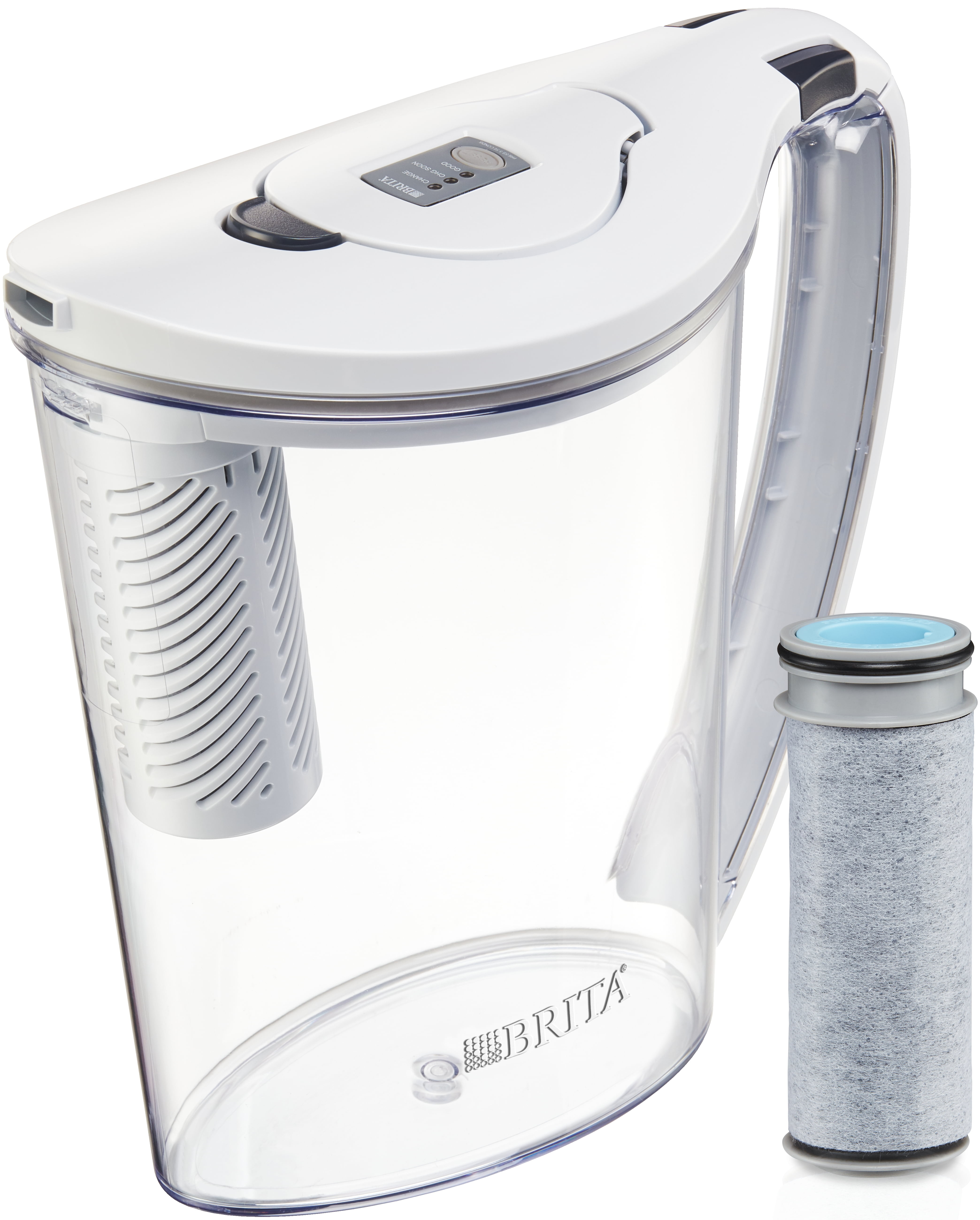 Brita 10 Cup Stream Filter As You Pour Water Pitcher With 1 Filter