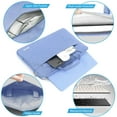 thumbnail image 6 of IBENZER 2025 2024 M2 MacBook Pro 13 Inch Case A2338 A2289 A2251 A2159 A1989 A1706 A1708 (2025-2016), Hard Shell Case & Sleeve Bag & Keyboard Cover & Type-C for Mac Pro 13, Sierra Blue,T13-SIBL+3, 6 of 8