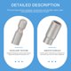 thumbnail image 1 of unbranded Llave De Batería Metal Para Afinación Con Broca De Taladro Superficie Lisa Y Duradera, 1 of 7