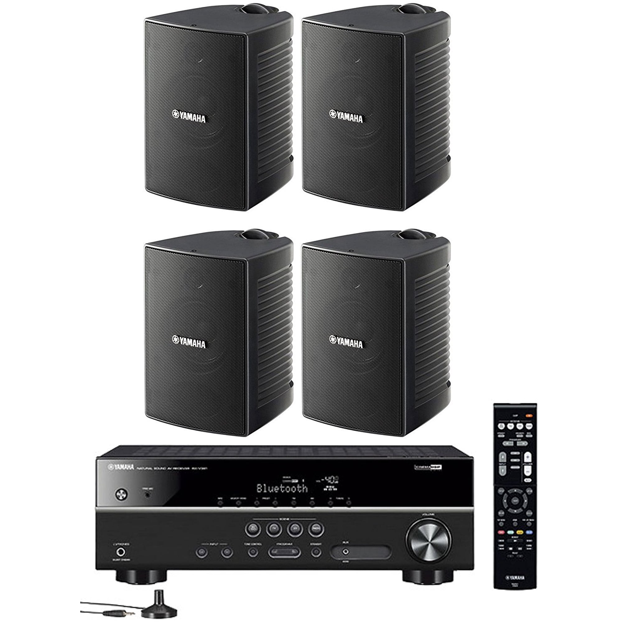 Yamaha 4K UHD 5.1 Home Theater Systems, Black