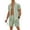 Light Green, variant on Men's 2 Pieces Shirt Sets Short Sleeve Casual Button Down Hippie T-Shirts Shorts Sets Summer Fashion Beach Outfits