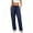 Navy, variant on Women's Hiking Pants, Lightweight Soft Travel Cargo Trousers, Straight Leg Baggy Hiking Pants with Zipper Pockets, Casual Outdoor and Daily Work Cargo Pants, Athletic Casual Clothes Blackish Green