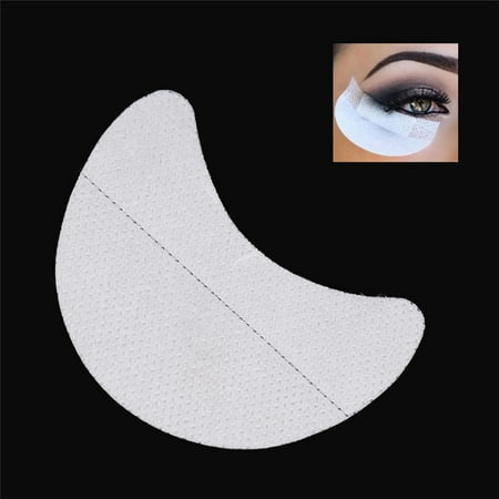50 PCS Disposable Under Eye Pads Patches, Eye Shield Protection Sticker, Eyelash Extension Tips Sticker, Medical Allergy Non-woven Fabric Mask Beauty Tool