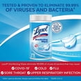 thumbnail image 2 of LYSOL® Disinfecting Wipes, Crisp Linen, 75 Count, 75ct, 2 of 5