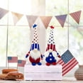 thumbnail image 5 of Moocorvic 4th of July Gnomes Independence Day Gifts Plush Elf Toy Patriotic American Stars Stripes Memorial Day Decorations for Fourth of July Decorations 1PC, 5 of 5