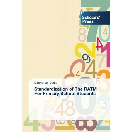 Standardization of The RATM For Primary School Students (Paperback)