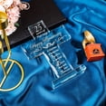 thumbnail image 4 of Regalos de 25 aniversario de boda de Glass Cross YWHL para pareja, 4 of 6