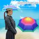 thumbnail image 4 of 4Uds. Pesca Paraguas Sombrero Plegable Exterior Parasol Gorra Impermeable (Multi), 4 of 5