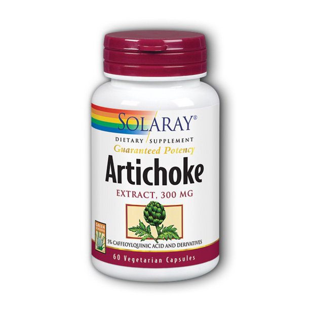 Solaray Artichoke Leaf Extract 600mg Guaranteed Potency Healthy