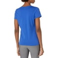 thumbnail image 4 of Hanes Womens X-Temp V-Neck T-Shirt, M, Deep Royal, 4 of 4