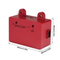 thumbnail image 1 of maskred Récepteur Boîte pour SCX10 Alliage d'Aluminium Crawler Robuste 1pcs RC Accessoires de Voiture Pièces de Rechange RC Mise à Niveau Partie Rouge, 1 of 6