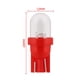 thumbnail image 2 of Bombilla De Luz De Cuña De Coche Bombilla De Luz De Cuña De Coche 10 Uds T10 luces de liquidación automáticas 12V 1W luz de lectura LED para coche (rojo), 2 of 8