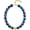 Blue, variant on Summer Beach Jewelry Chunky Beaded Necklace for Women Trendy Statement Big Colorful Bubble Resin Bead Choker Necklaces Boho Charm Jewelry