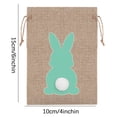 thumbnail image 3 of XGFHYJEH Easter Decoration, 1 Set Of 24Pcs Easter Candy Bag, Lovely Easter Drawstring Pocket Candy Bag Gift Bag Party Decoration Children, 3 of 7