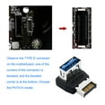 thumbnail image 4 of Adaptador USB Tipo E De 90 Grados, ángulo Recto USB3.2 Converter De Encabezado Tipo E, Alta Velocidad 10 Gbps Para La Placa Base De La Computadora, 4 of 7
