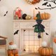 thumbnail image 1 of Decoración de bruja colgante de Halloween | Muñeca bruja Adorno de interior y exterior | Decoración de fiesta de Halloween de tela para pared de techo de puerta de árbol | Tema de terror aterrador y, 1 of 4