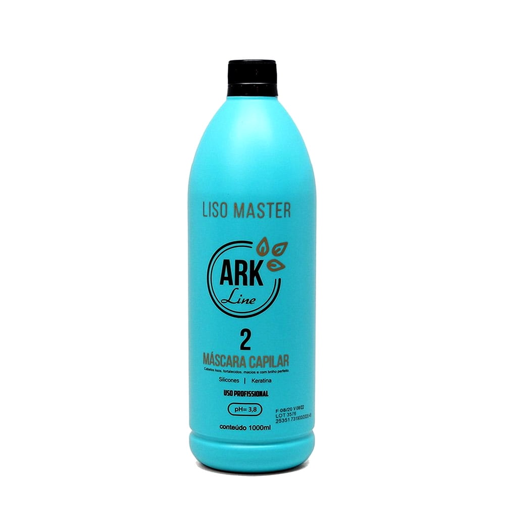 Ark Line Liso Master Professional Hair Mask Smoothing System Step 2 pH   Keratin 1L/  