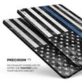 thumbnail image 3 of DesignSkinz Distressed Wood Patriotic American Flag with Thin Blue Line Full-Body Skin Decal Wrap Cover for iPad 2 (A1395/A1396/A1397), 3 of 4
