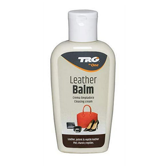 TRG Leather Balm - Conditioner & Cleaner for Leather Goods Upholstery (Neutral)