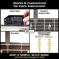 thumbnail image 5 of MusicNomad Precision 6 pc. Guitar Setup Gauge Tool Set - Plus 24 pg. Instructional Booklet and Storage Case (MN604), 5 of 7