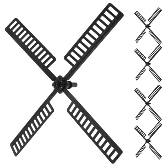 5 Sets Windmill Blades Garden Windmill Accessories Replacement Windmill Only Windmill Replacement Parts Garden Windmill Parts