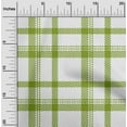 thumbnail image 2 of oneOone Rayon Green Fabric Tartan Quilting Supplies Print Sewing Fabric By The Yard 56 Inch Wide, 2 of 4
