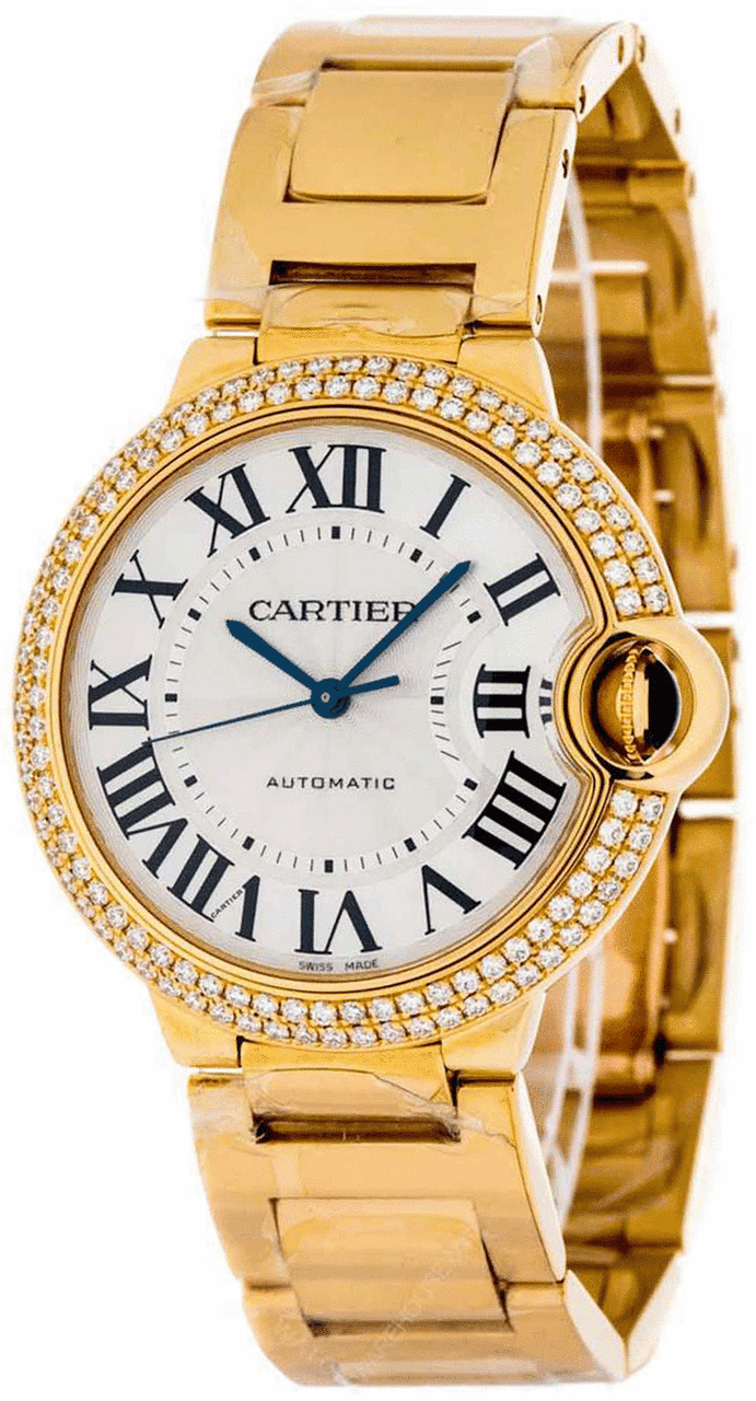 CARTIER Ballon Bleu M 36.6MM AUTO 18K 